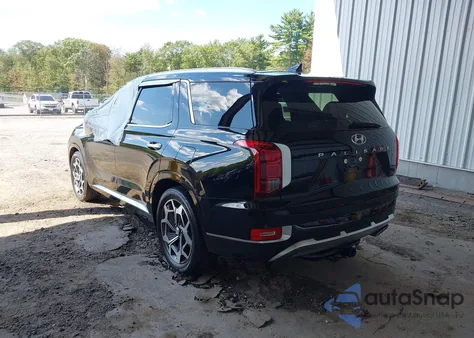 2021 Hyundai Palisade Calligraphy из США, поврежденный, VIN KM8R7DHE4MU256775